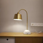 Brax Desk Light by Tavilume - marble medium table lamp, view 9