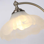 Retro Flower Table Lamp by Tavilume - glass medium table lamp, view 11