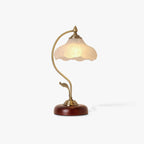 Retro Flower Table Lamp by Tavilume - glass medium table lamp, view 13