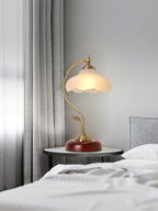 Retro Flower Table Lamp by Tavilume - glass medium table lamp, view 3