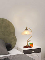 Retro Flower Table Lamp by Tavilume - glass medium table lamp, view 4