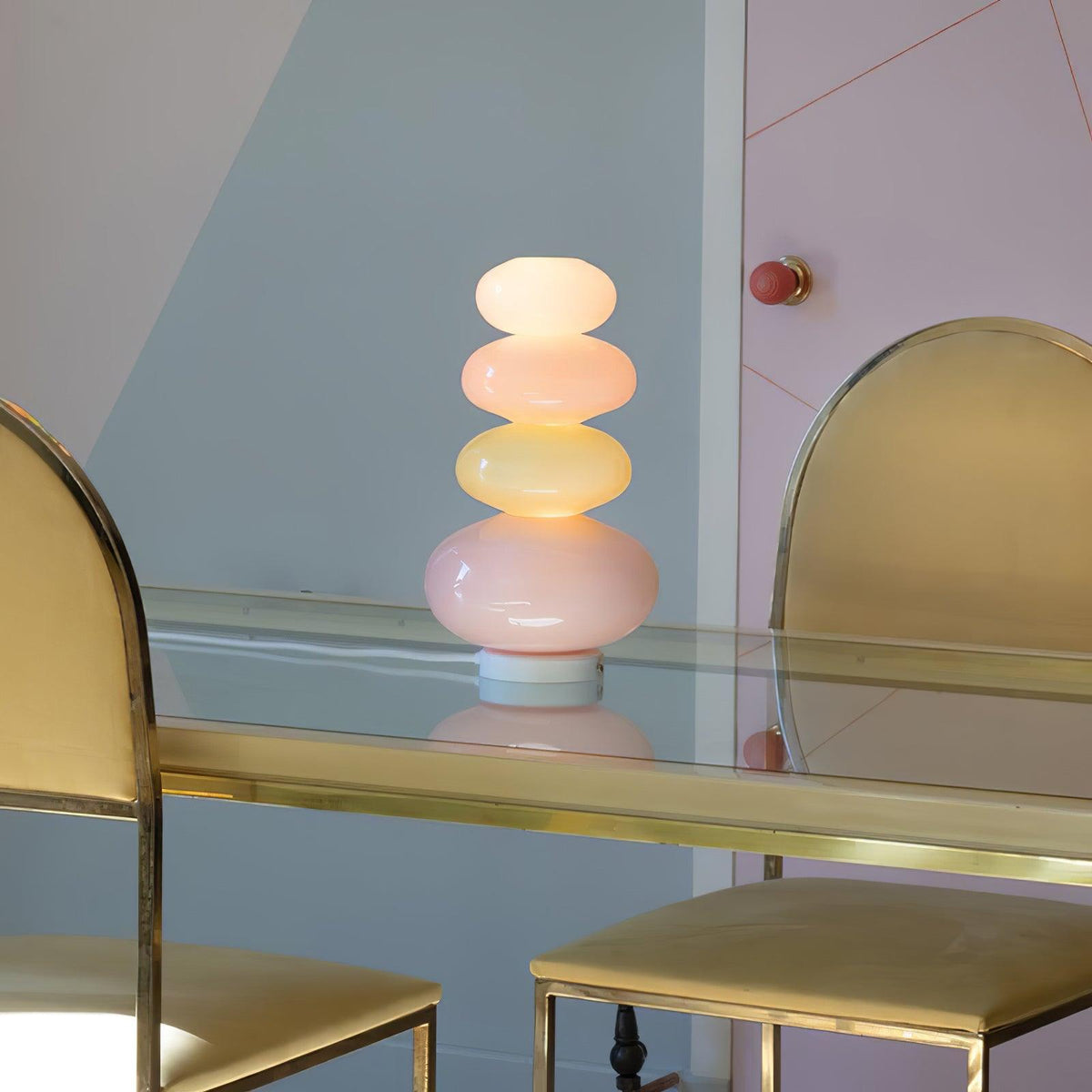Candy Table Lamp by Tavilume - marble medium table lamp, view 9
