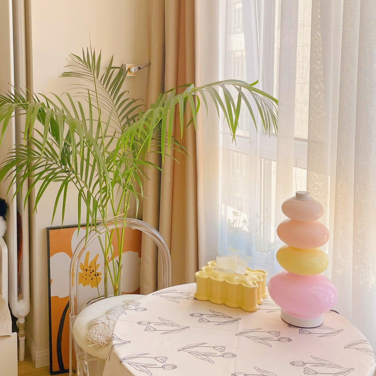 Candy Table Lamp by Tavilume - marble medium table lamp, view 44