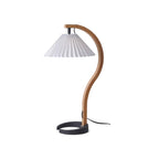 Caprani Table Lamp by Tavilume - wood large table lamp, view 3