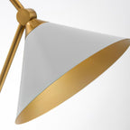 Cleo Table Lamp by Tavilume - marble medium table lamp, view 9