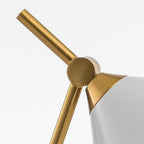 Cleo Table Lamp by Tavilume - marble medium table lamp, view 10