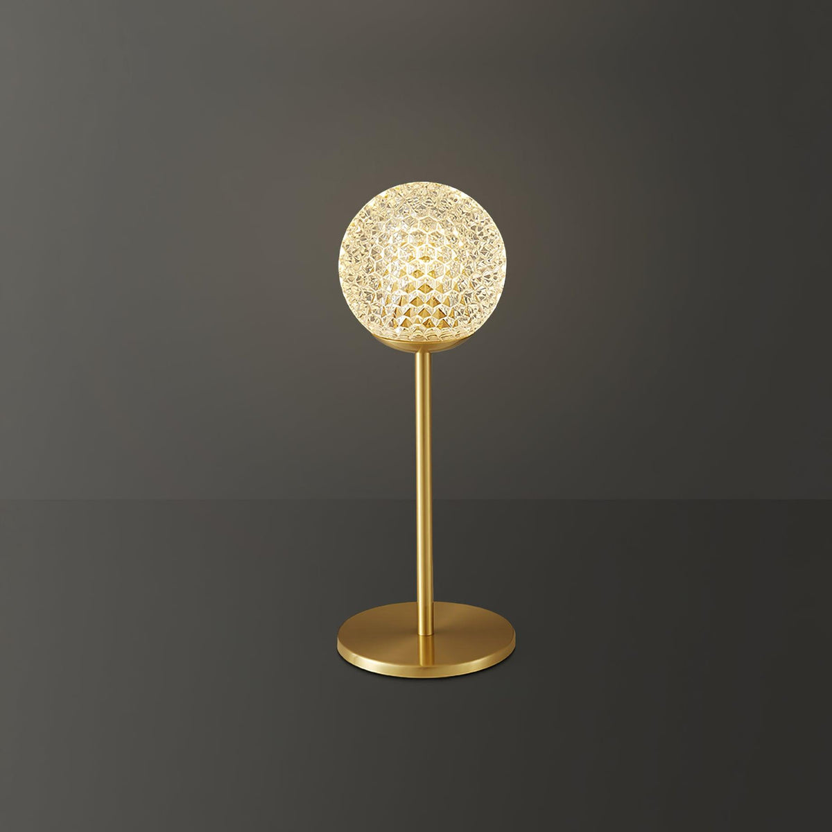 Crystal Tealight Table Lamp by Tavilume - crystal small table lamp, view 1
