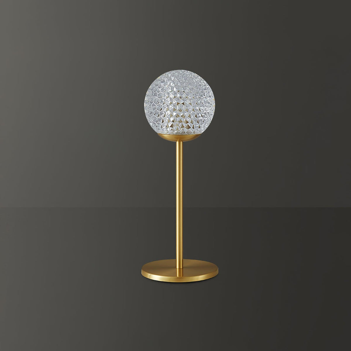 Crystal Tealight Table Lamp by Tavilume - crystal small table lamp, view 3