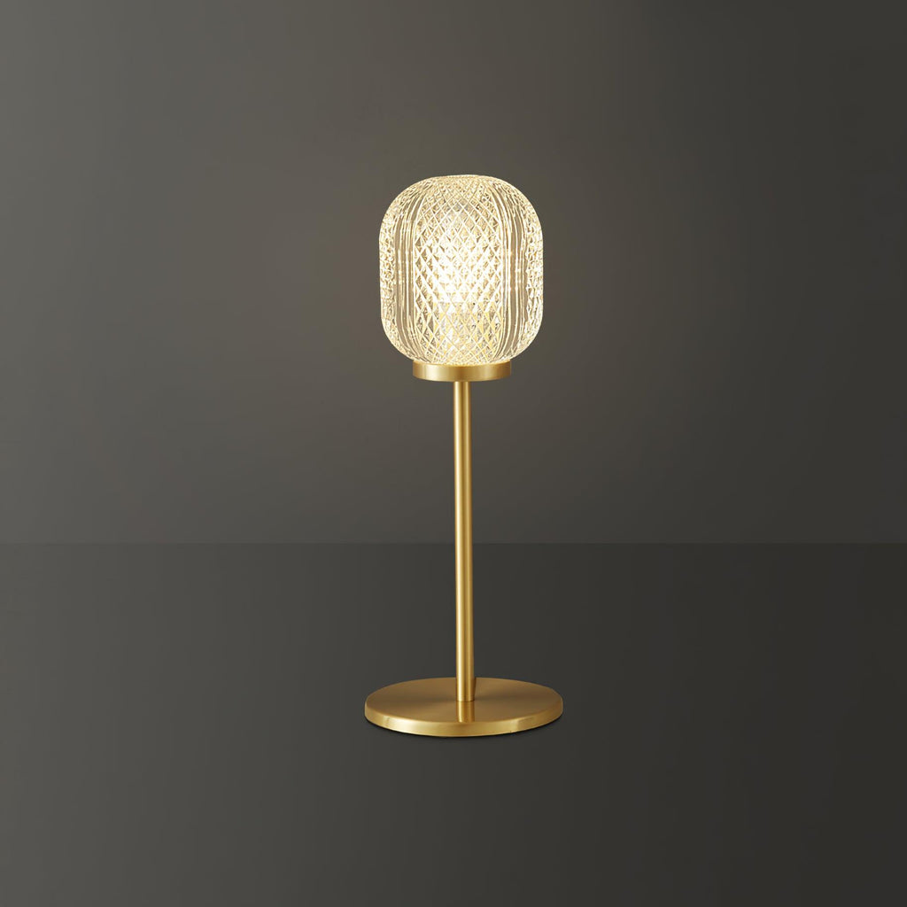 Crystal Tealight Table Lamp by Tavilume - crystal small table lamp, view 4