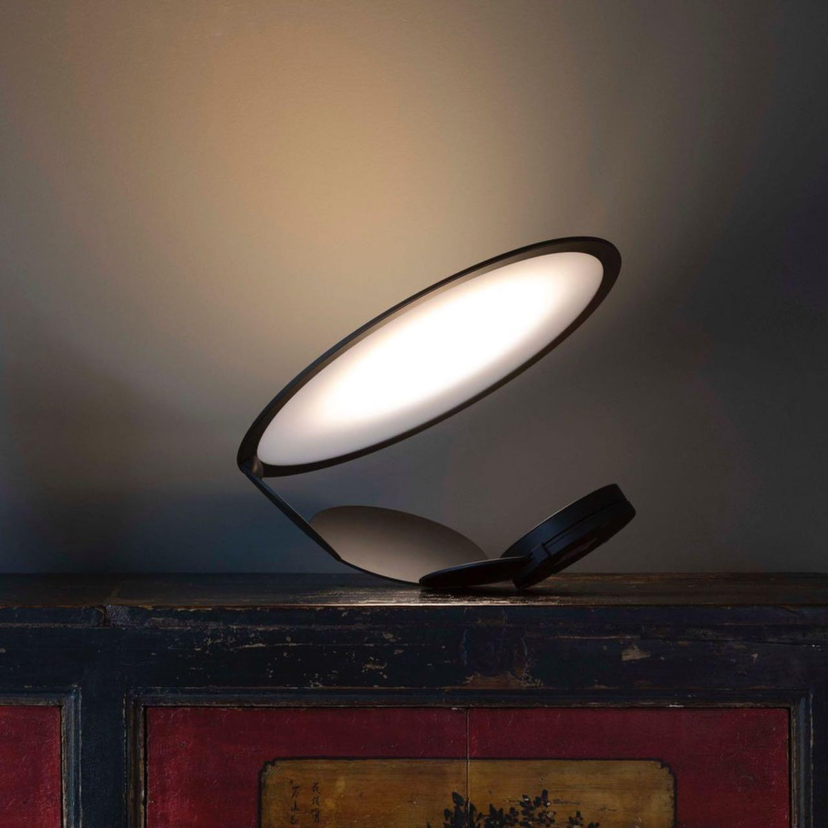 Cut Table Lamp by Tavilume - acrylic small table lamp, view 2