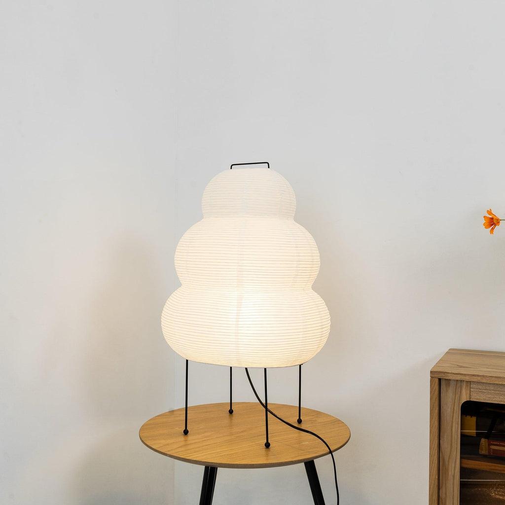 Washi Paper Table Lamp by Tavilume - iron medium table lamp, view 64