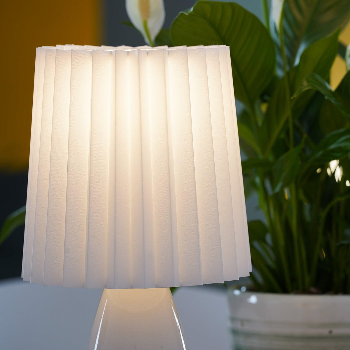 Delilah Table Lamp by Tavilume - glass small table lamp, view 16