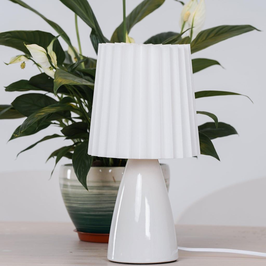Delilah Table Lamp by Tavilume - glass small table lamp, view 17