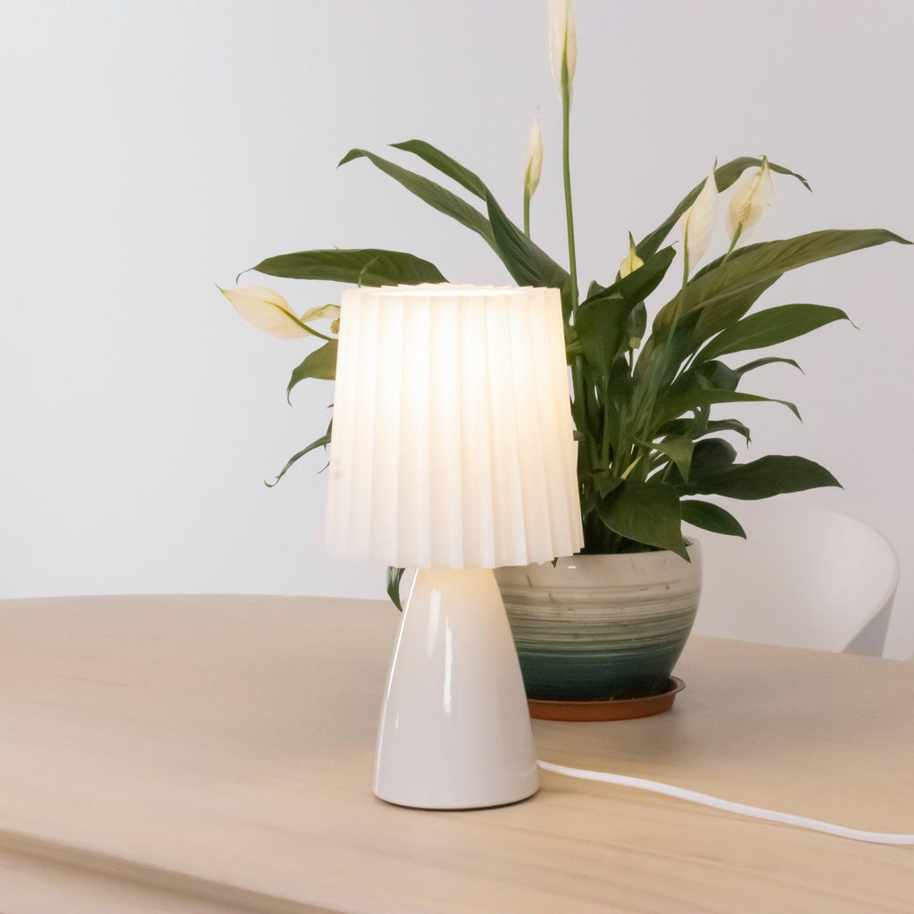 Delilah Table Lamp by Tavilume - glass small table lamp, view 3