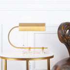 Dexter Desk Lamp product view 2, showing Crystal, Glass, Iron and As shown