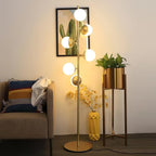 Glass Doppler LED Tree Lamp by Tavilume - glass large table lamp, view 2