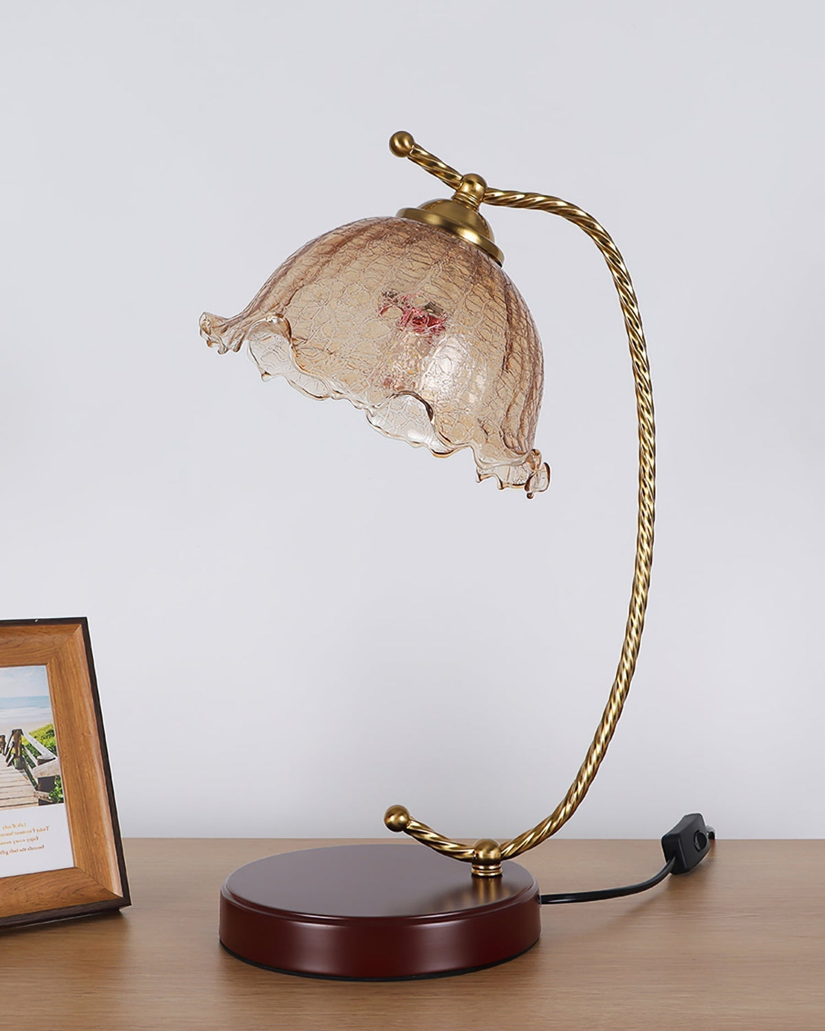 Dotty Table Lamp by Tavilume - glass medium table lamp, view 2