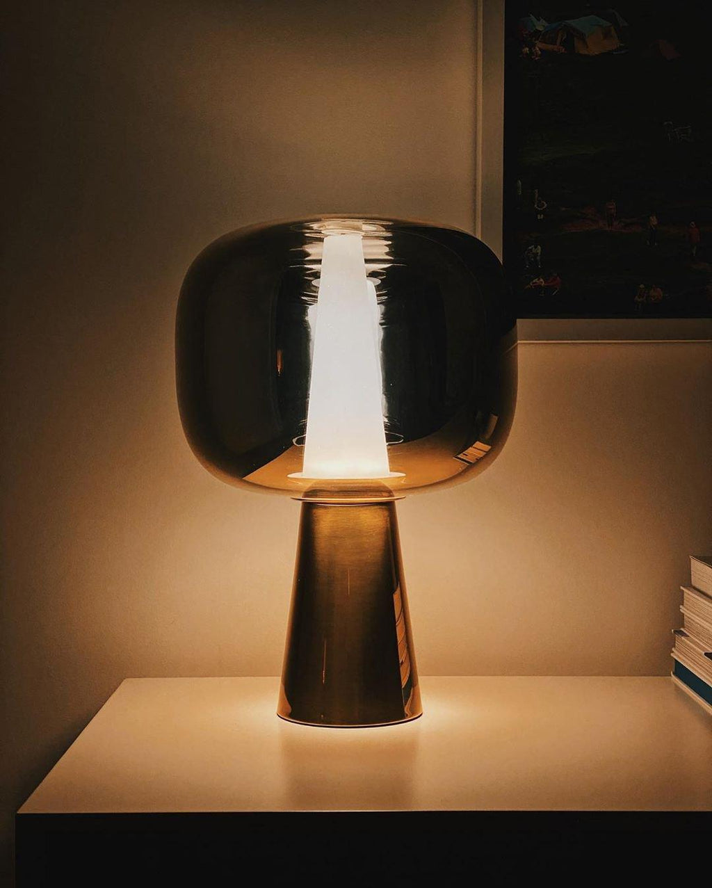 Dusk Dawn Table Lamp by Tavilume - acrylic medium table lamp, view 5