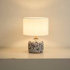 Ebony Vine Ceramic Table Lamp by Tavilume - ceramic medium table lamp, view 3