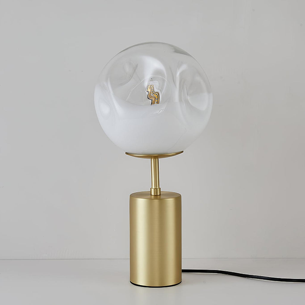 Ecar Table Lamp by Tavilume - glass medium table lamp, view 1