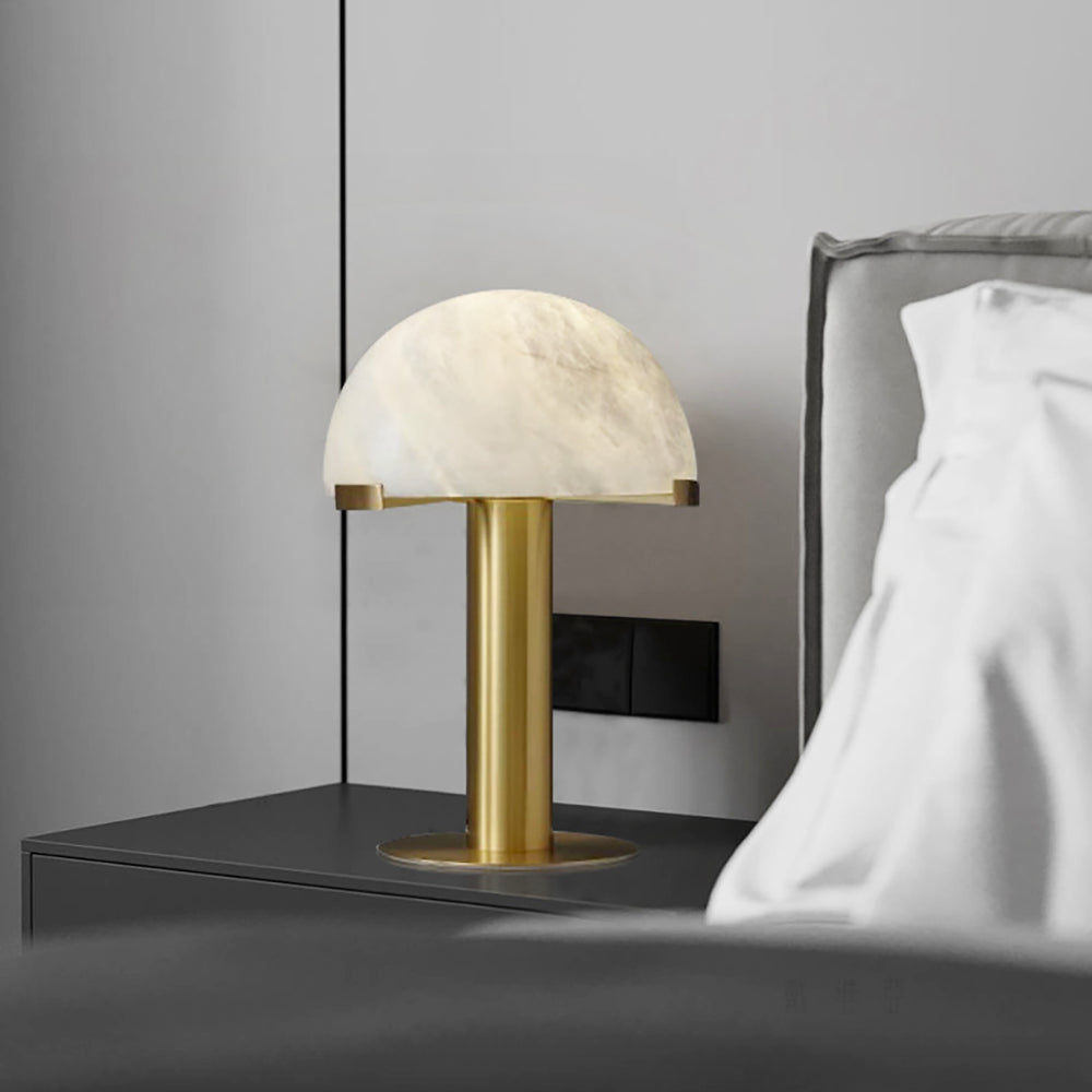 Elegance Alabaster Table Lamp by Tavilume - alabaster medium table lamp, view 60