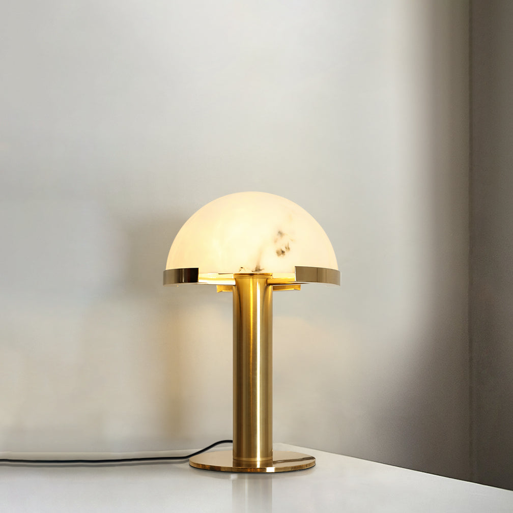 Elegance Alabaster Table Lamp by Tavilume - alabaster medium table lamp, view 63