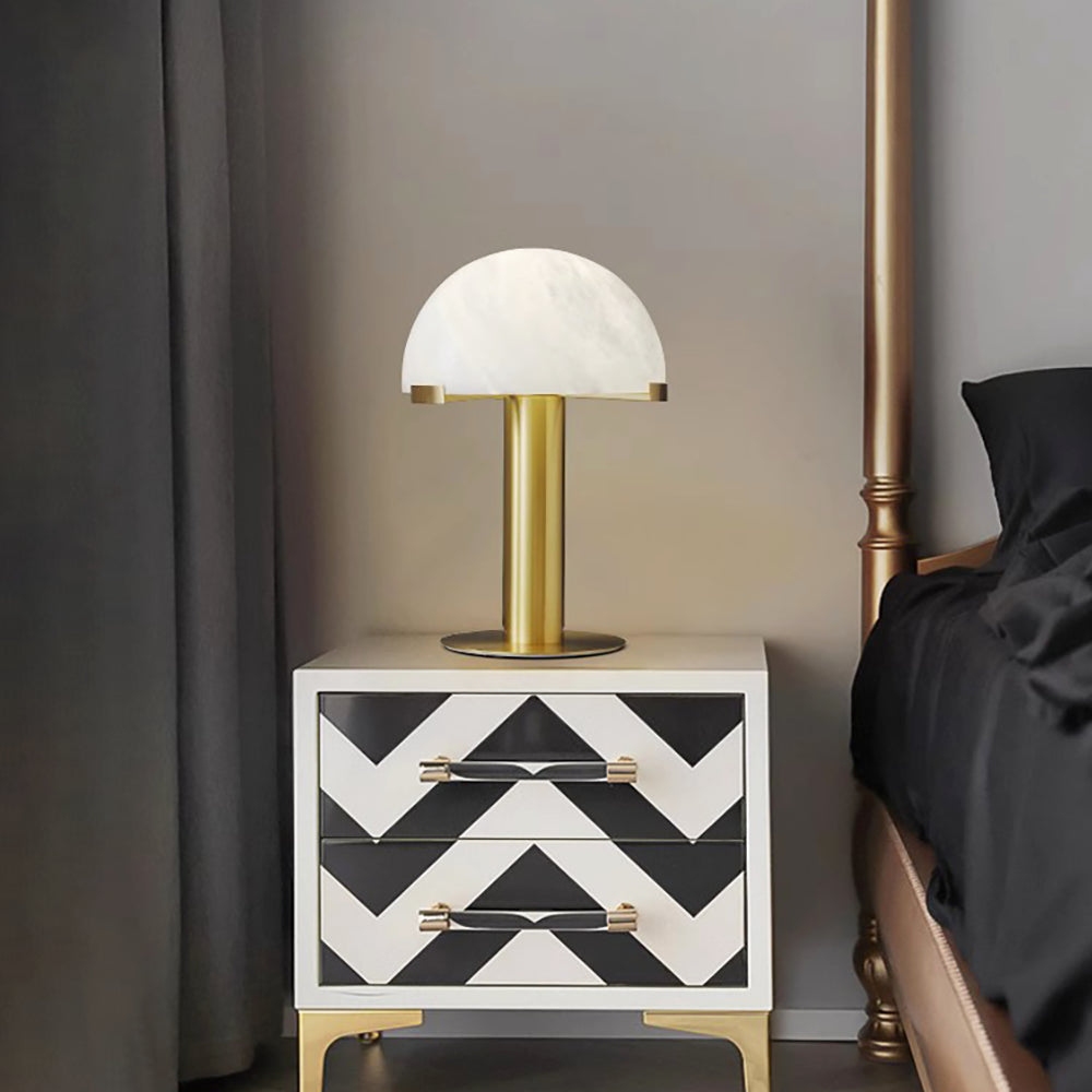 Elegance Alabaster Table Lamp by Tavilume - alabaster medium table lamp, view 55