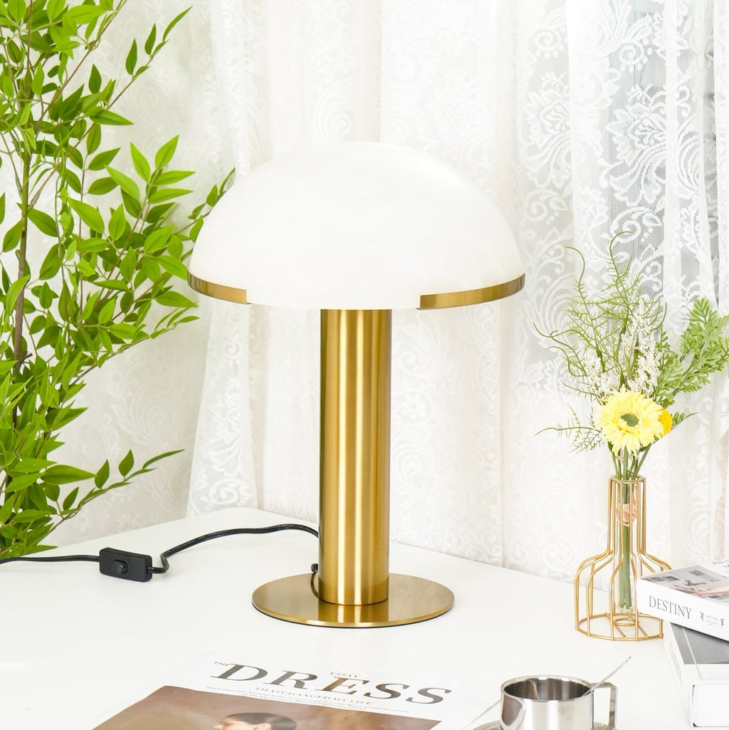 Elegance Alabaster Table Lamp by Tavilume - alabaster medium table lamp, view 40