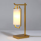 Elise Table Lamp by Tavilume - fabric medium table lamp, view 2