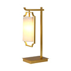 Elise Table Lamp by Tavilume - fabric medium table lamp, view 1