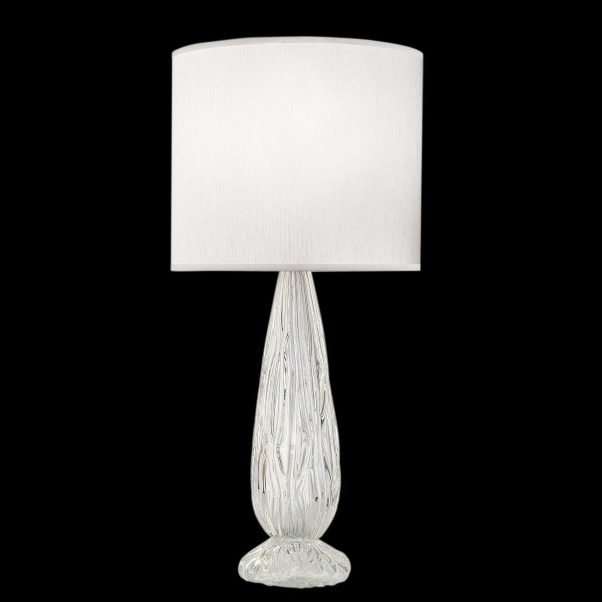 Las Olas 30 Inch Table Lamp by Tavilume - fabric large table lamp, view 3