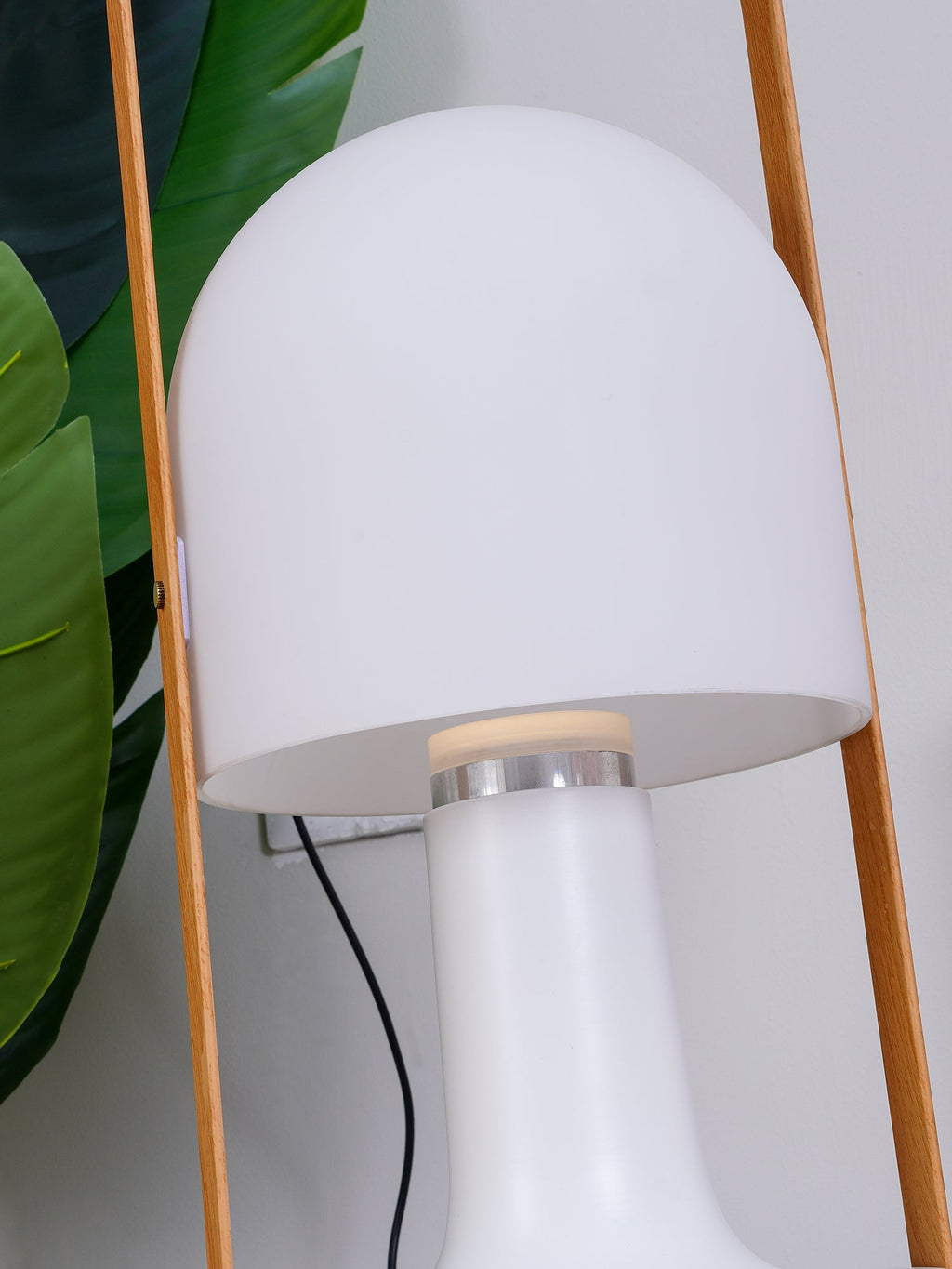 Portable Glass Corded Table Lamp by Tavilume - glass medium table lamp, view 15