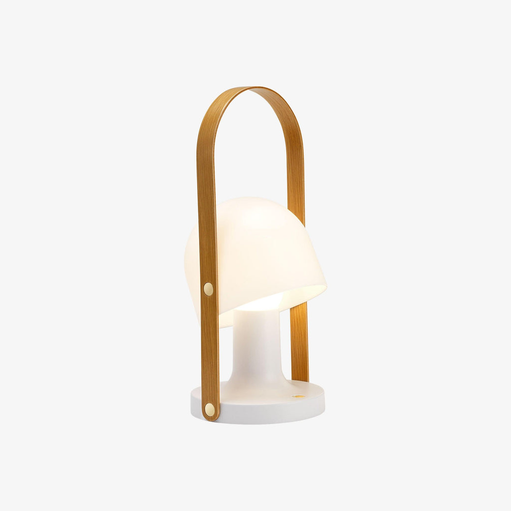 Portable Glass Corded Table Lamp by Tavilume - glass medium table lamp, view 64