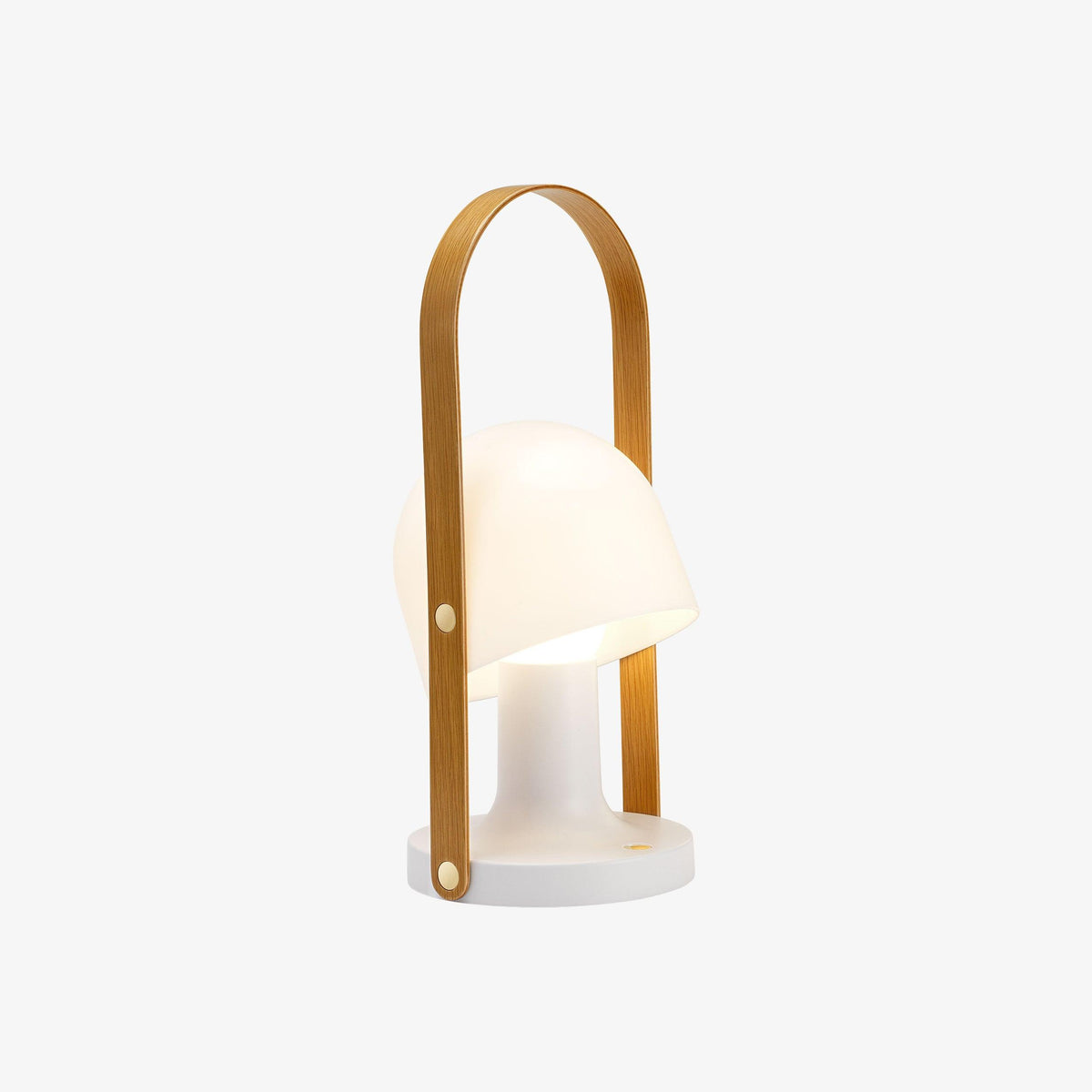 Portable Glass Corded Table Lamp by Tavilume - glass medium table lamp, view 64