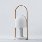 Portable Glass Corded Table Lamp by Tavilume - glass medium table lamp, view 56