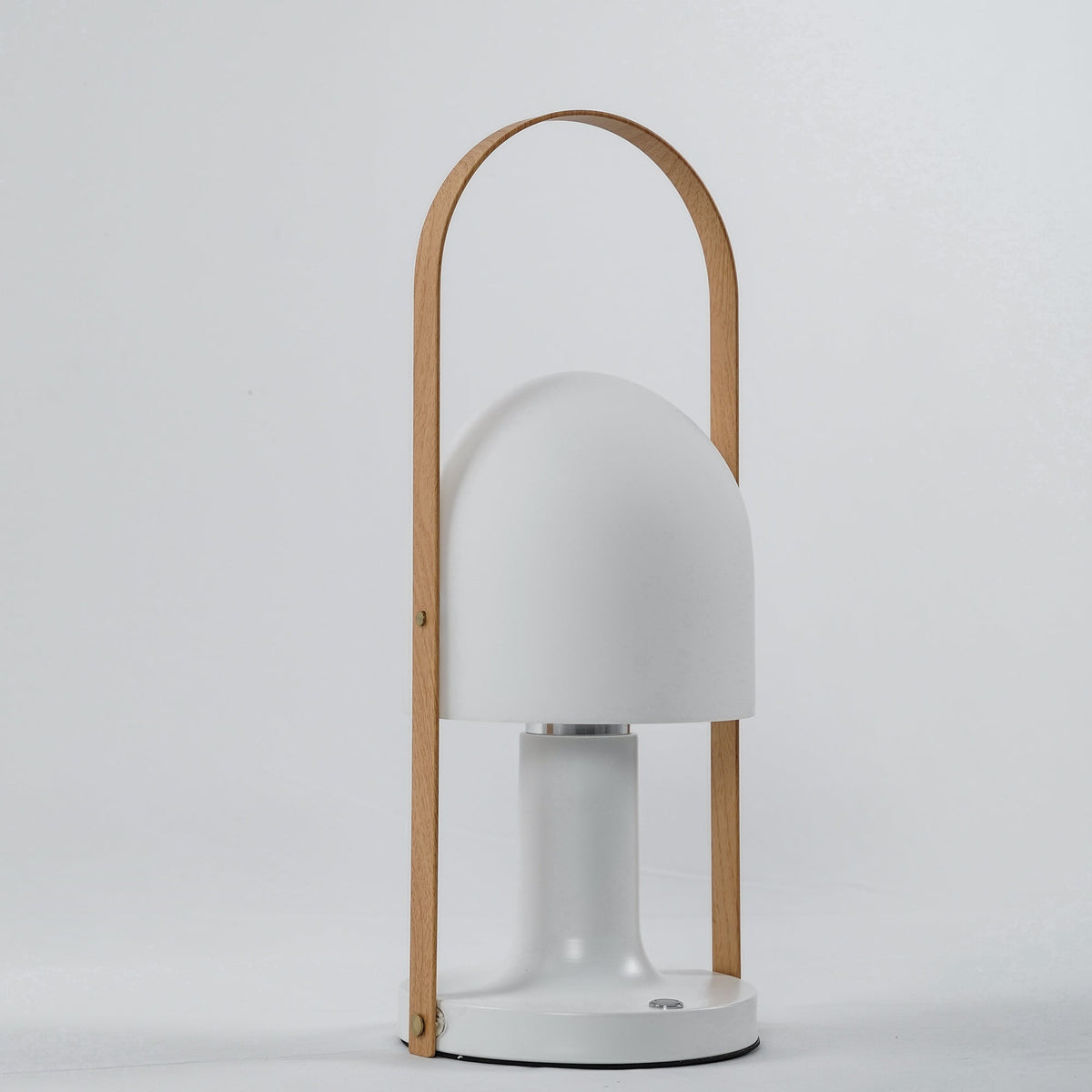 Portable Glass Corded Table Lamp by Tavilume - glass medium table lamp, view 58