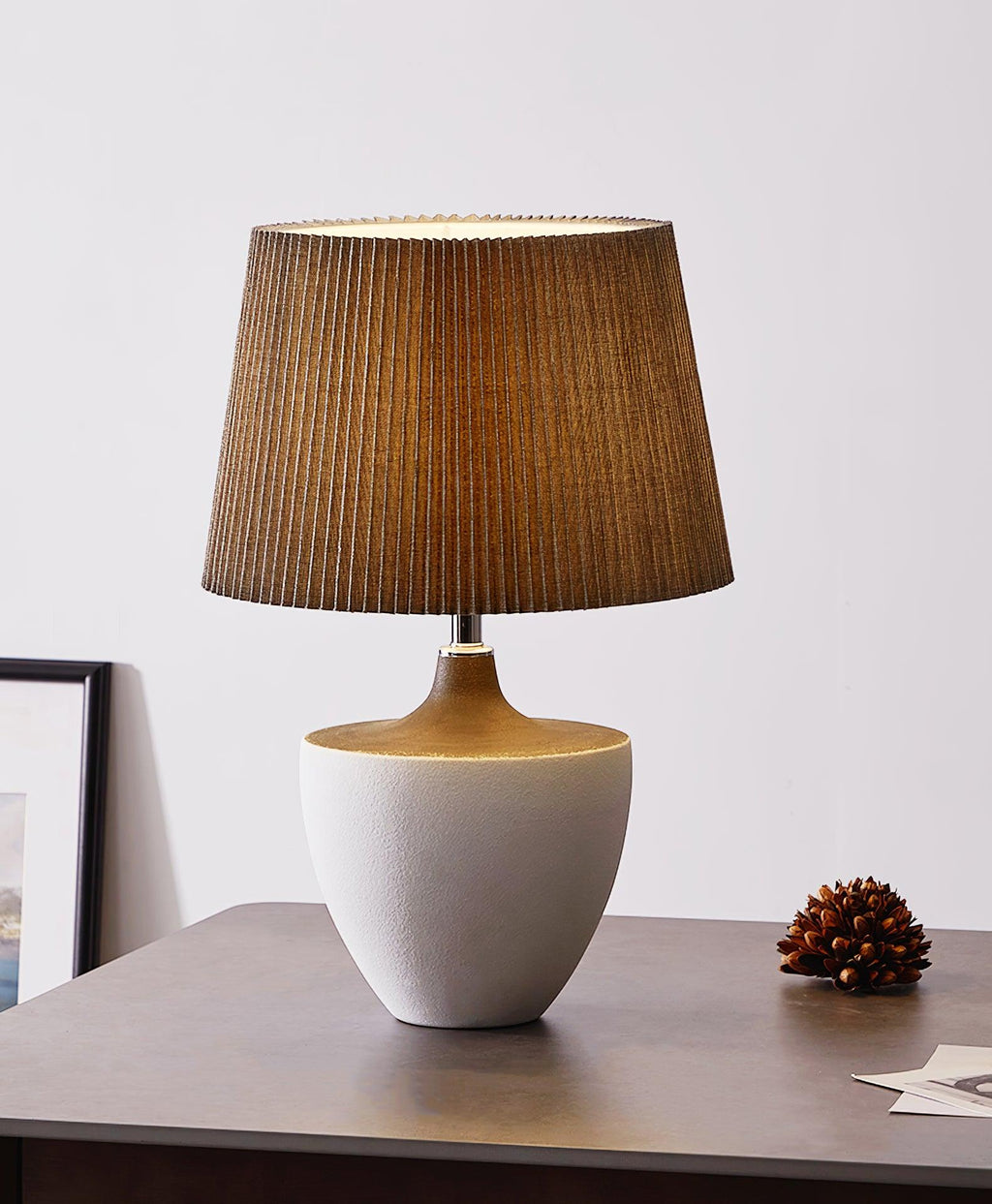 Ghassan Table Lamp by Tavilume - ceramic medium table lamp, view 3