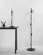 Glass Petals Table Lamp by Tavilume - glass large table lamp, view 4