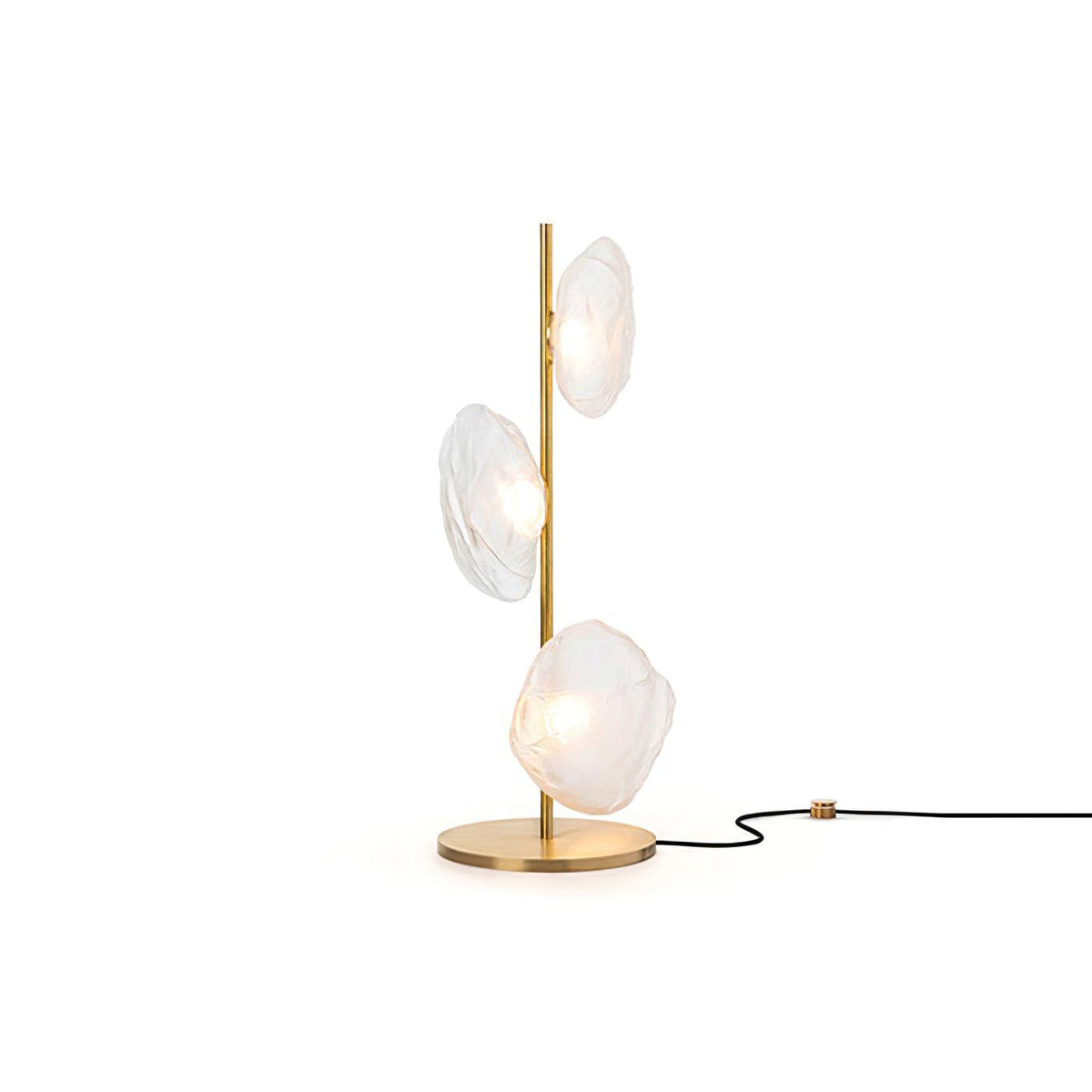 Glass Petals Table Lamp by Tavilume - glass large table lamp, view 1