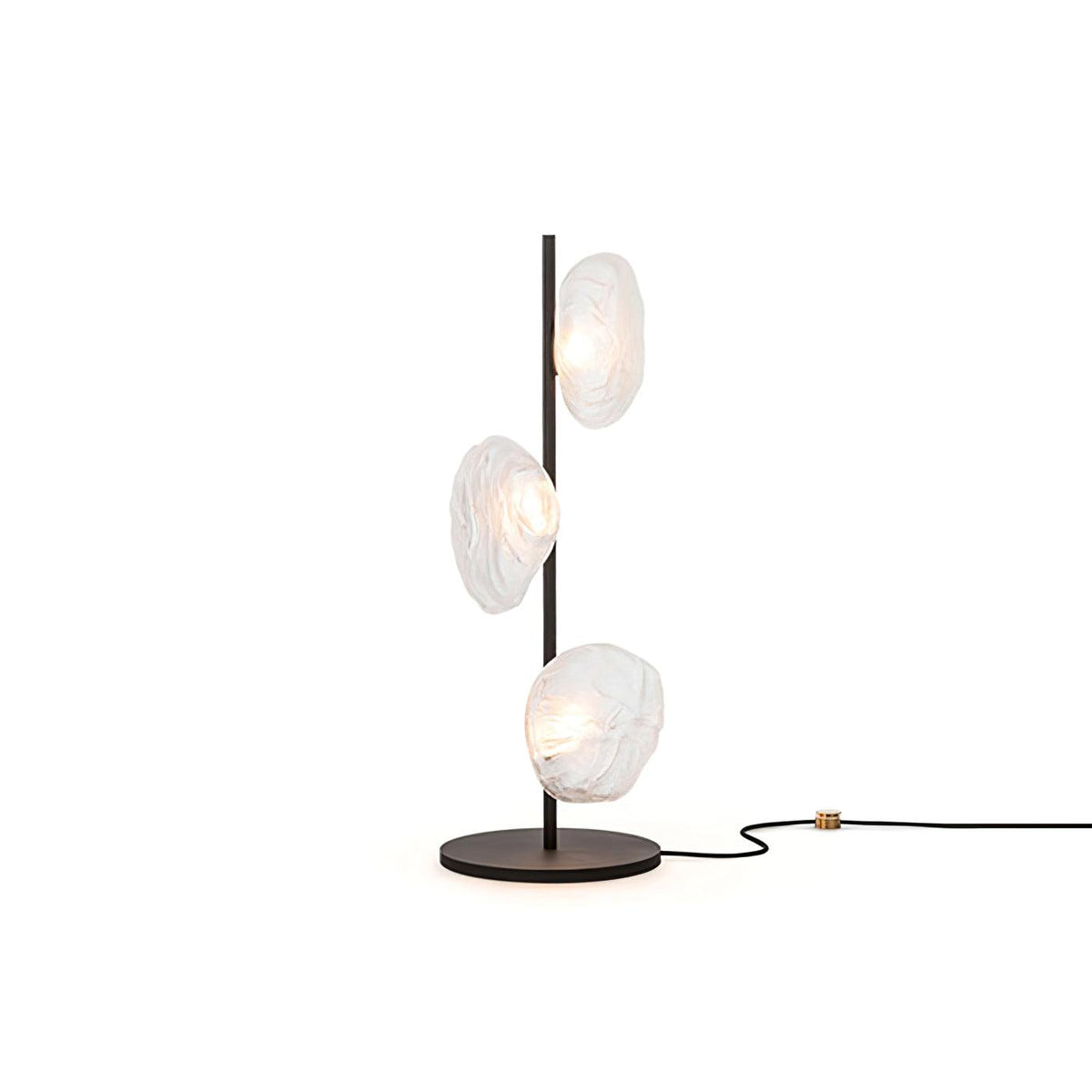 Glass Petals Table Lamp by Tavilume - glass large table lamp, view 7