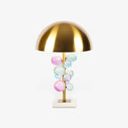 Globo Table Lamp by Tavilume - marble medium table lamp, view 3