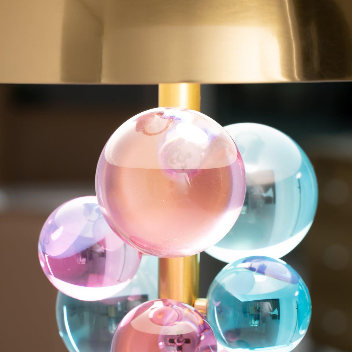 Globo Table Lamp by Tavilume - marble medium table lamp, view 5