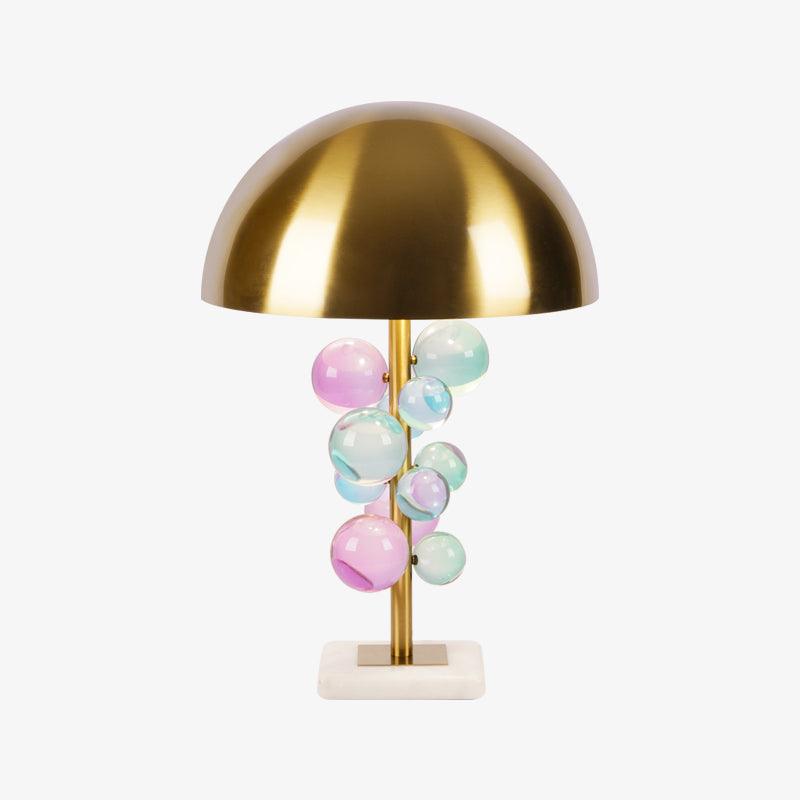 Globo Table Lamp by Tavilume - marble medium table lamp, view 8