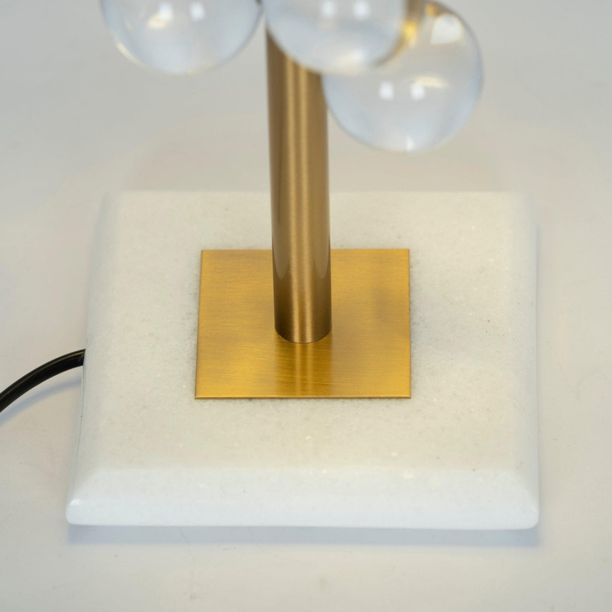 Globo Table Lamp by Tavilume - marble medium table lamp, view 7