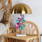 Globo Table Lamp by Tavilume - marble medium table lamp, view 22