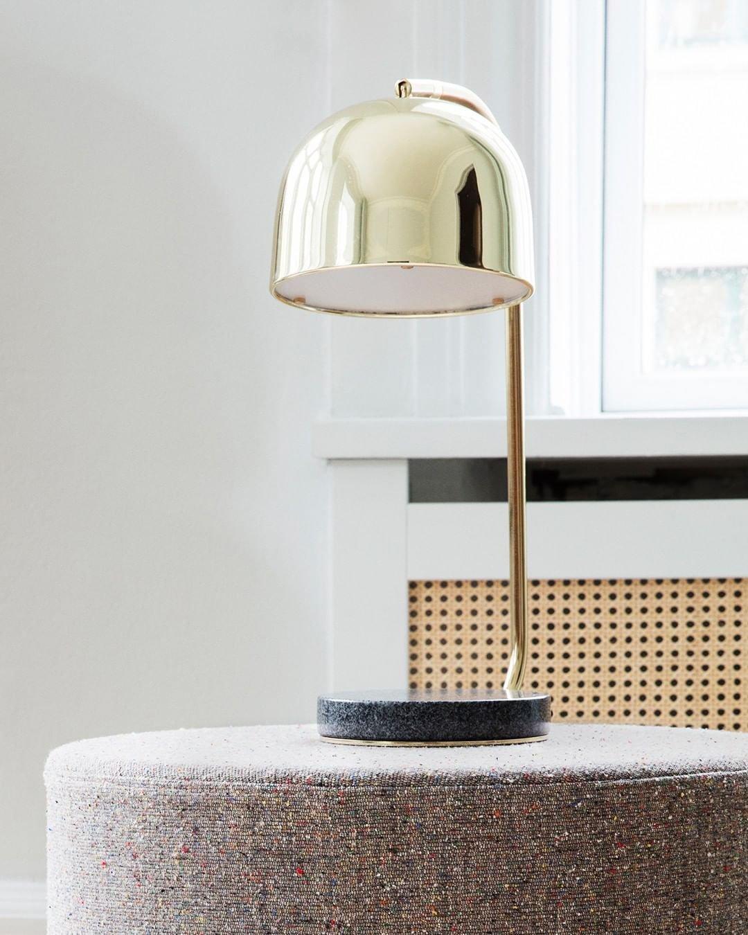 Grant Table Lamp by Tavilume - marble medium table lamp, view 6