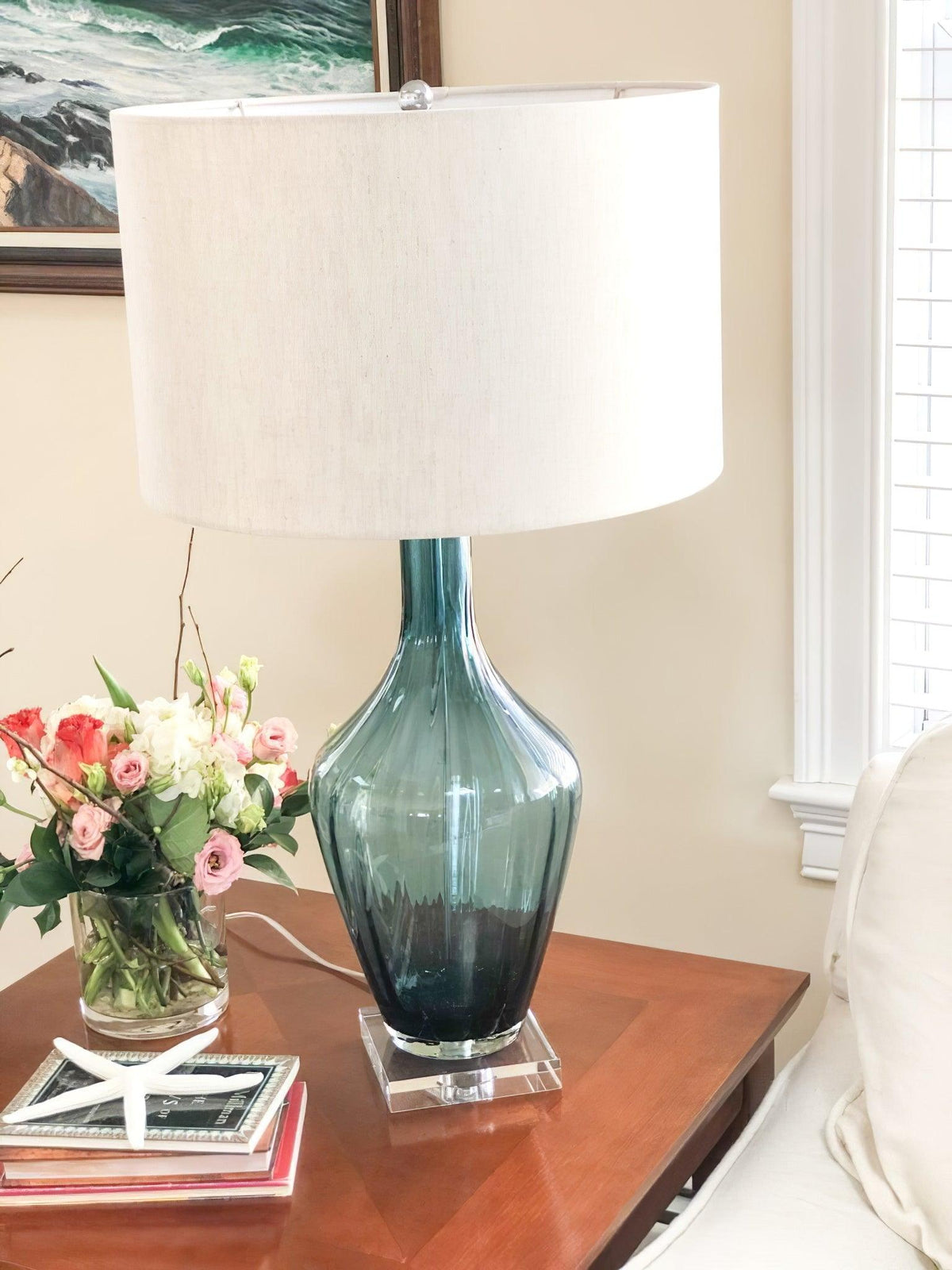 Hagano Table Lamp by Tavilume - crystal large table lamp, view 7