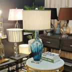 Hagano Table Lamp by Tavilume - crystal large table lamp, view 4