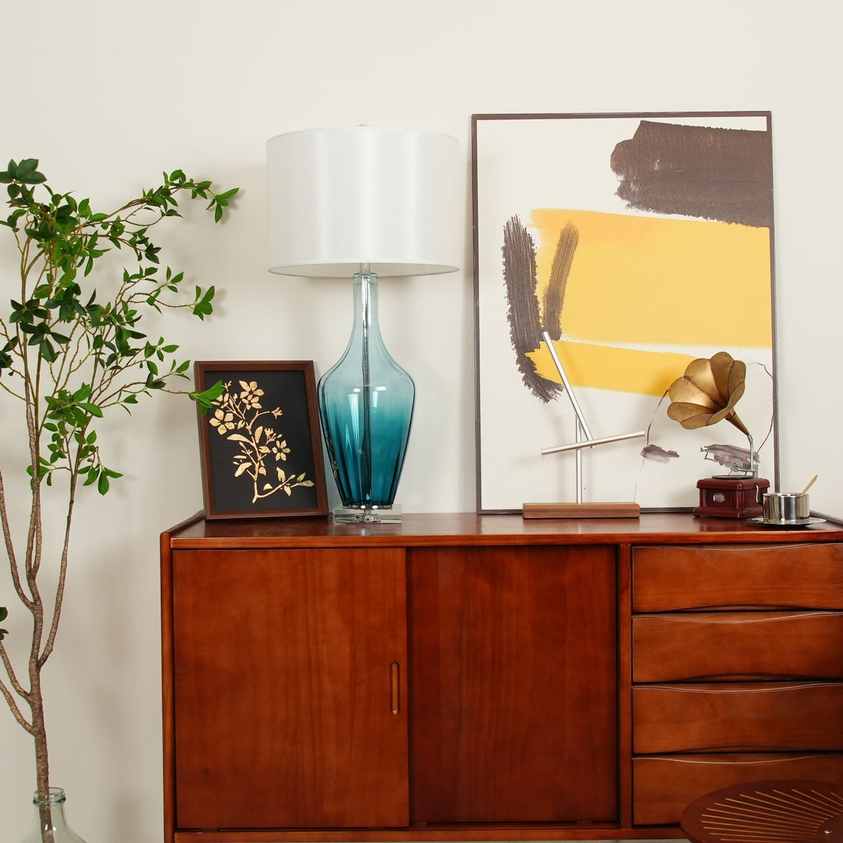 Hagano Table Lamp by Tavilume - crystal large table lamp, view 14