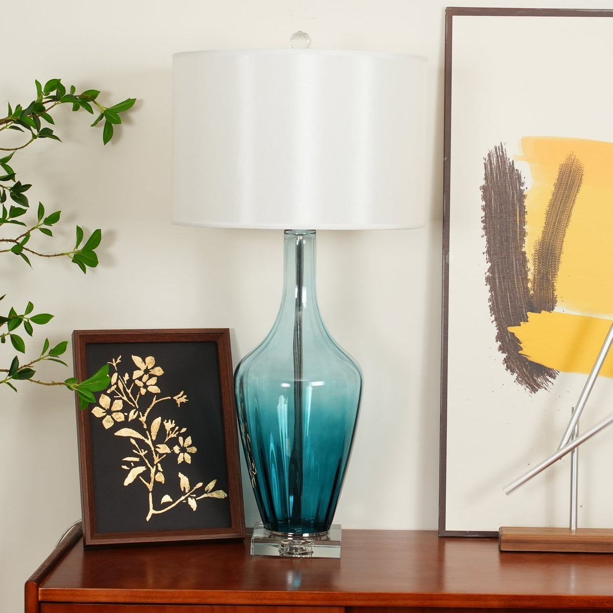 Hagano Table Lamp by Tavilume - crystal large table lamp, view 2